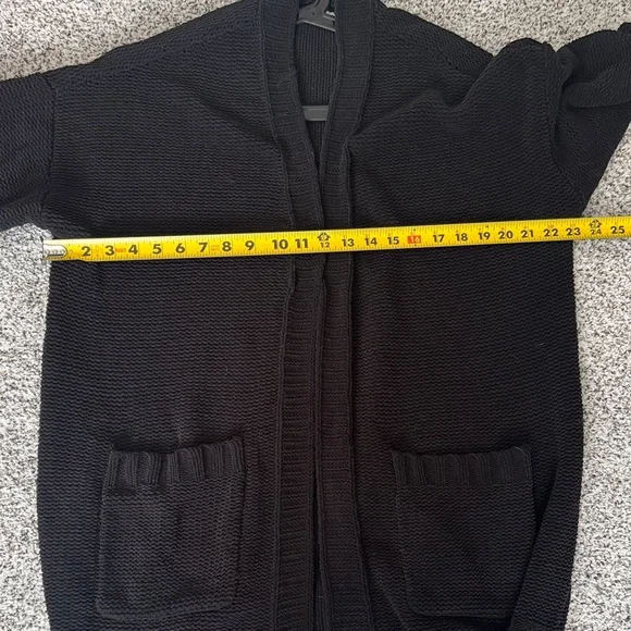 Oversized American Eagle Outfitters Classic Black Cardigan - Picture 4 of 5